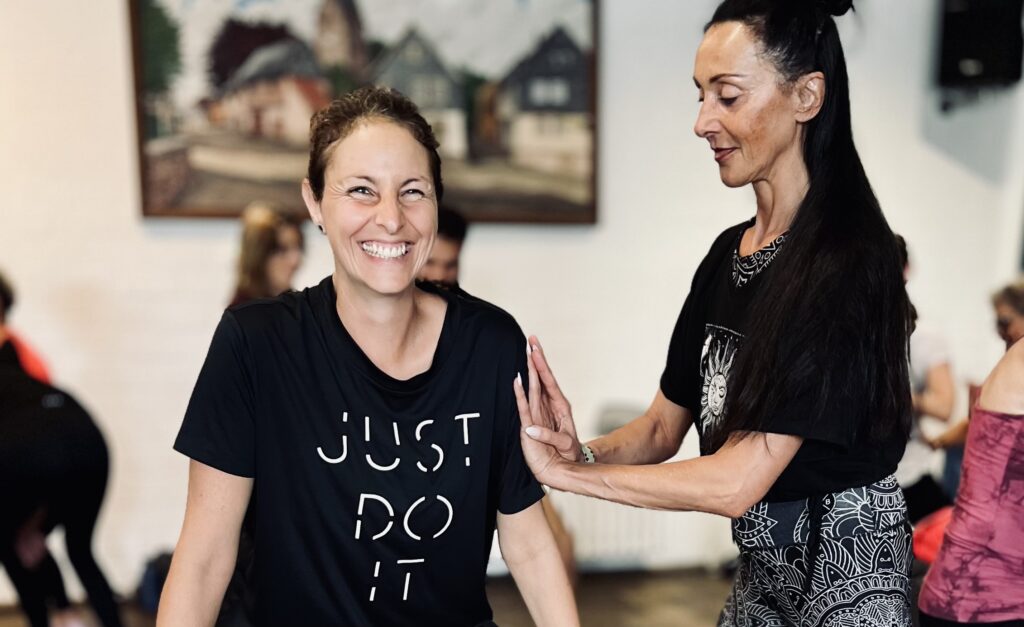 Just do it, Teilnehmerin beim Connect and Flow Retreat 2024, Animal Flow, Mobility, Breathwork, Martial Arts