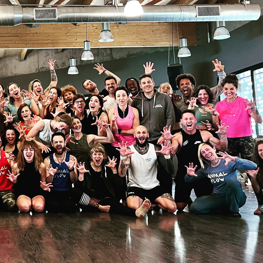 Animal Flow Level 2 Workshop Barcelona 1, Animal Flow Germany